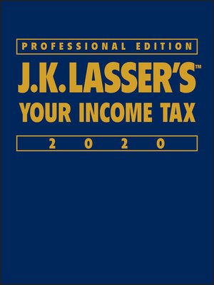 cover image of J.K. Lasser's Your Income Tax 2020